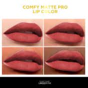 Faces Canada Comfy Matte Pro Liquid Lipstick - Umber Fix 10, 10HR Stay, No Dryness (5.5 ml)
