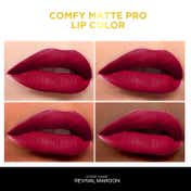Faces Canada Comfy Matte Pro Liquid Lipstick - Revival Maroon 14, 10HR Stay, No Dryness (5.5 ml)