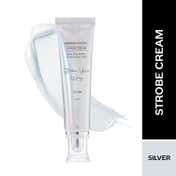 Faces Canada Strobe Cream Primer + Highlighter + Moisturizer Flawless Radiant Skin - Silver (30 g)