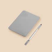PAC Medium Metal Palette & Spatula (1Pc)