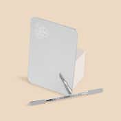 PAC Medium Metal Palette & Spatula (1Pc)