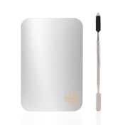 PAC Medium Metal Palette & Spatula (1Pc)