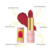 LoveChild Masaba For The Kid In You! Luxe Matte Lipstick - 07 Hot-Cap (4 g)