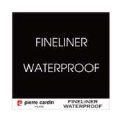 Pierre Cardin Paris Waterproof Fineliner - 506 Black (4 ml)