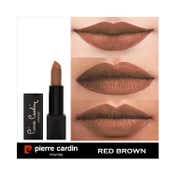 Pierre Cardin Paris Mercury Velvet Lipstick - 166 Red Brown (4 g)