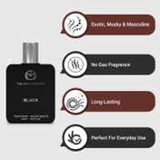 The Man Company Black EDT Perfume for Men - Pack of 2 (50 ml Each)