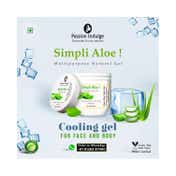 Passion Indulge Aloe Vera Simpli Multipurpose Gel (200 ml)
