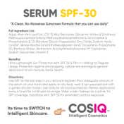 COS-IQ Daily Use Sunscreen Serum SPF 30 PA++++ (30ml)