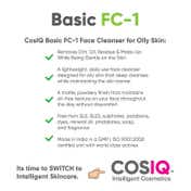 COS-IQ FC-1 Basic Face Cleanser For Oily Skin (100ml)