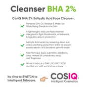 COS-IQ BHA-2% Salicylic Acid Face Cleanser (100 ml)