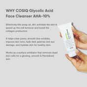 COS-IQ AHA Glycolic Acid 10% Face Cleanser (100 ml)