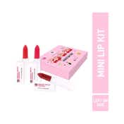 MyGlamm Popxo Makeup Mini Lip Kit - Left On Red (3Pcs)