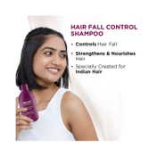BBlunt Hair Fall Control Shampoo With Pea Protein & Caffeine For Stronger Hair (300ml)