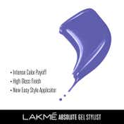 Lakme Absolute Gel Stylist Lip Liquid - 97 Raisin (12 ml)