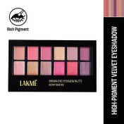 Lakme Glitterati Chroma Chic Eye Shadow Palette - Smokin Glam (12 g)