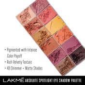 Lakme Glitterati Chroma Chic Eye Shadow Palette - Sundowner (12 g)