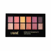 Lakme Glitterati Chroma Chic Eye Shadow Palette - Sundowner (12 g)