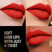 Lakme Forever Matte Lipstick Made with French Rose Oil Extracts - Red Rose (4.5 g)