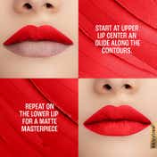 Lakme 9to5 Powerplay Priming Matte Lipstick Lasts 16hrs - Red Twist (3.6 g)