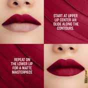 Lakme 9to5 Powerplay Priming Matte Lipstick Lasts 16hrs - Burgundy Passion (3.6 g)