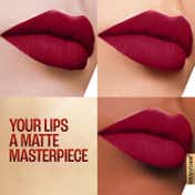 Lakme 9to5 Powerplay Priming Matte Lipstick Lasts 16hrs - Burgundy Passion (3.6 g)