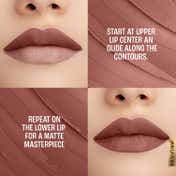 Lakme 9to5 Powerplay Priming Matte Lipstick Lasts 16hrs - Coffee Command (3.6 g)