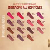 Lakme 9to5 Powerplay Priming Matte Lipstick Lasts 16hrs - Coffee Command (3.6 g)