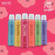 Secret Temptation Pink Daily Freshness Deodorant Body Spray (150ml)