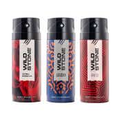 Wild Stone Deodorant Body Spray Combo Pack (3Pcs)