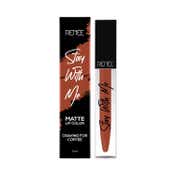 RENEE Stay With Me Non Transfer Matte Liquid Lip Color - Craving For Coffee (5 ml)