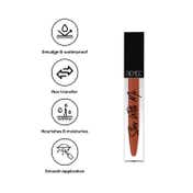 RENEE Stay With Me Non Transfer Matte Liquid Lip Color - Craving For Coffee (5 ml)