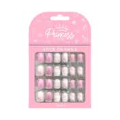 Princess By RENEE Stick On Nail Art - Marble Nails (24 Pcs)