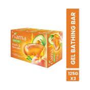 Fiama Peach And Avocado Moisturized Skin Gel Bar With Skin Conditioners - (3Pcs)
