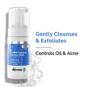 The Derma Co 3% AHA-BHA Foaming Daily Face Wash (100ml)
