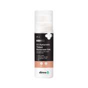 The Derma Co 1% Hyaluronic Tinted Sunscreen Gel SPF 60 PA++ (50g)