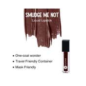 SUGAR Cosmetics Smudge Me Not Liquid Mini Lipstick - 42 Toast Roast (1.1 ml)