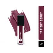 SUGAR Cosmetics Smudge Me Not Liquid Mini Lipstick - 17 Fiery Berry (1.1 ml)