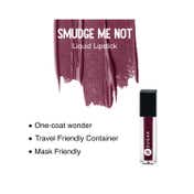 SUGAR Cosmetics Smudge Me Not Liquid Mini Lipstick - 17 Fiery Berry (1.1 ml)
