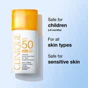 CLINIQUE SPF 50 UVA-UVB Mineral Sunscreen Fluid for Face (30ml)