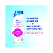 Head & Shoulders 2-In-1 Smooth And Silky Anti Dandruff Shampoo + Conditioner (180ml)