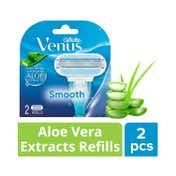 Gillette Venus Hair Removal Razor Blades Refills Cartridges for Women (2Pcs)