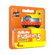Gillette Fusion Power Blades for Men with Styling Back Blade (4Pcs)