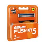 Gillette Fusion Manual Blades for Perfect Shave and Perfect Beard Shape (2Pcs)