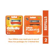 Gillette Fusion Manual Blades for Perfect Shave and Perfect Beard Shape (2Pcs)