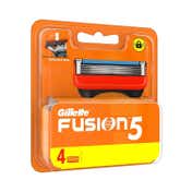Gillette Fusion Manual Blades for Perfect Shave and Perfect Beard Shape (4Pcs)