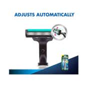 Gillette Vector Plus Manual Shaving Razor (1Pc)