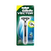 Gillette Vector Plus Manual Shaving Razor (1Pc)