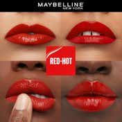Maybelline Superstay Vinyl Ink Liquid Lipstick, Red Hot with Garnier Micellar Cleansing Water Combo