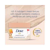 Dove Oatmeal & Calendula Oil Exfoliating Body Polish Scrub (298g)