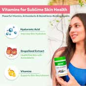 Oziva Skin Vitamins for Healthier Skin Skin Radiance & Hydration (60 Capsules)